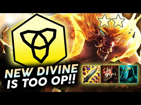 C9 k3soju | 6 DIVINE WARWICK + NEW STATIKK SHIV = AOE TRUE DAMAGE!! - Teamfight Tactics