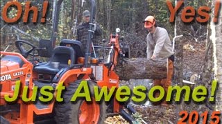 preview picture of video 'Kubota Tractor - Ian Holm - Warren, NH - Talk About Toys'