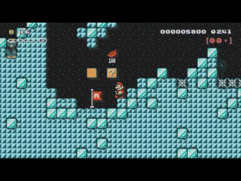 (3-A) Cold Cavern by ☆★Dexter★☆ 一SUPER MARIO MAKER一 No Commentary 1AN
