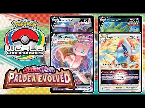 DAY 2 ROUND 1:  Mew VMAX vs Lugia/Single Strike - Pokemon TCG WORLDS YOKOHAMA JAPAN 2023