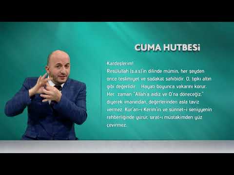 Cuma Hutbesi: “Örnek İnsan: Mümin”