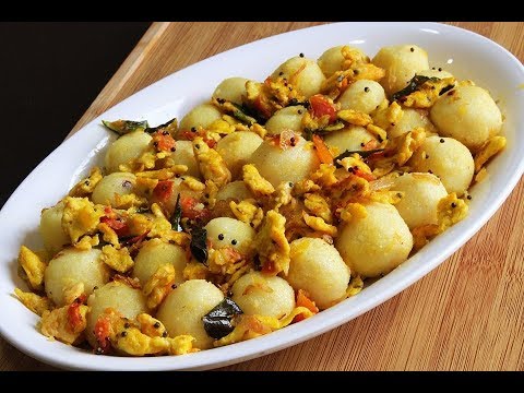 Rava breakfast recipes- Semolina balls / റവ കൊണ്ടൊരു പുതിയൊരു ബ്രേക്ഫാസ്റ്റ്/Egg Upma