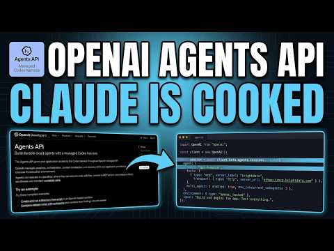 OpenAI Agents API + NEW Codex Harness = Cloud Coding Agents INSTANTLY