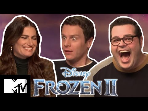 Idina Menzel & Frozen 2 Cast Talk Into The Unknown & Play Disney Pictionary   MTV Movies