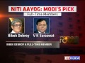 Narendra Modis New Niti Aayog Team In Place.