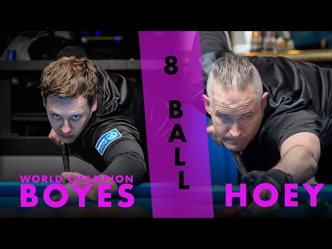World 8 Ball champion vs Amator player | Karl Boyes v Sean Hoyes | Molinari Open