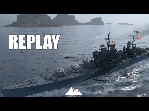 MINOTAUR, Nahkampf mit RADAR! Positionierung 1A! - World of Warships | [Replay] [Deutsch] [60fps]