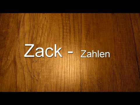 Zack-Zahlen mit der Rechenhand