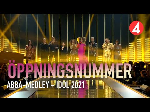 ABBA-Medley med Topp Nio i Idol 2021 (Öppningsnummer)