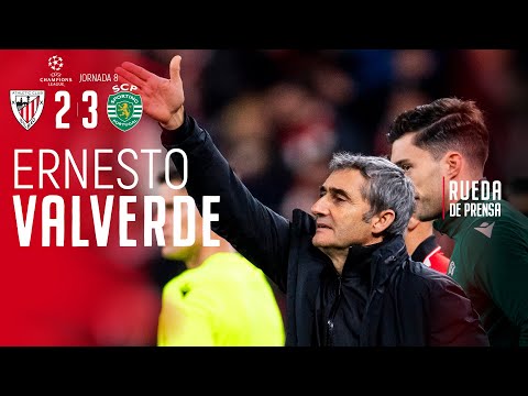 Imagen de portada del video 🎙 Ernesto Valverde | post Athletic Club 2-3 Sporting CP | Champions League 2025-26 MD8