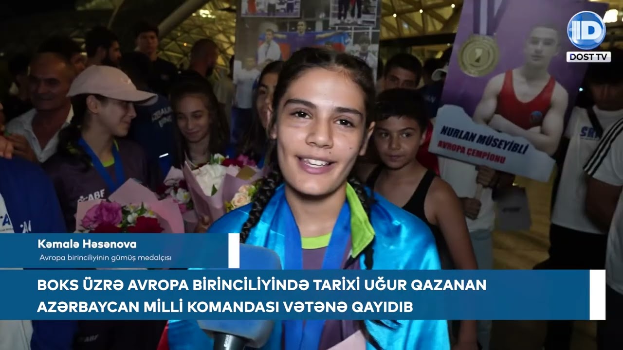 Avropa birinciliyində yeni rekordlar vuran boksçularımız Vətənə qayıdıb