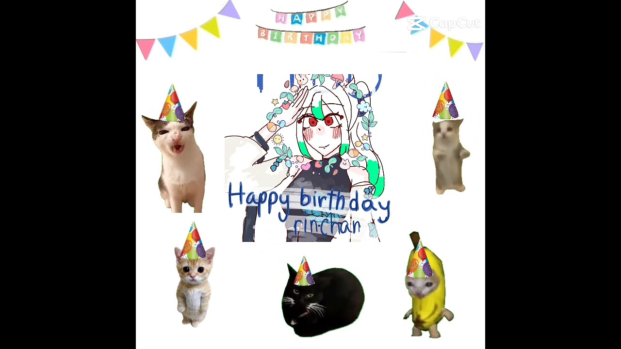 Happy birthday rin-chan!🎶🫶🎂#happybirthday #hbd  #anime #music #sticker #stickerbox #memes #shorts