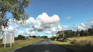 preview picture of video 'Driving On The D6 & D8 Between Pommerit-Jaudy & Minihy-Tréguier, Brittany, France'