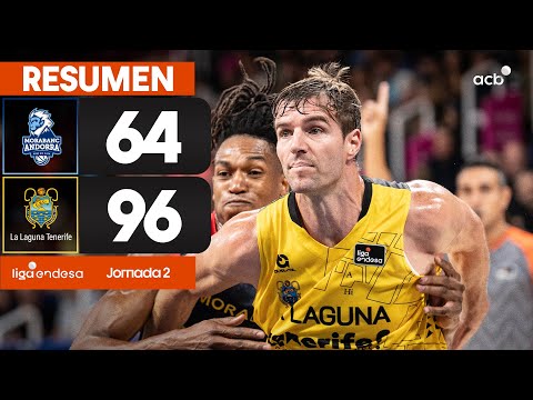 MoraBanc Andorra - La Laguna Tenerife(64-96) RESUMEN | Liga Endesa 2025-26