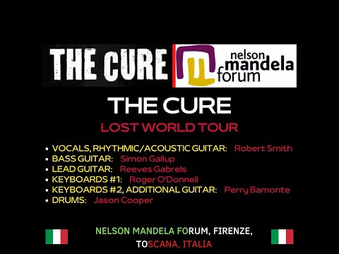 The Cure - Nelson Mandela Forum 01/11/2022 - Live Full Show   HD 1080p