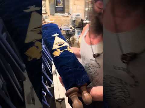 JJ Hurtak's Torah at Uri Geller Museum