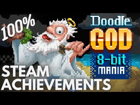 [STEAM] 100% Achievement Gameplay: Doodle God: 8-Bit Mania - YouTube