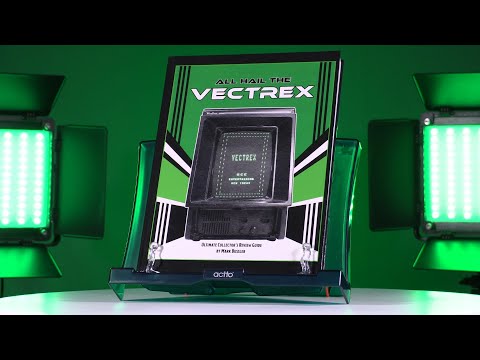 All Hail the Vectrex: Ultimate Collector’s Review Guide - CGR Book Commercial