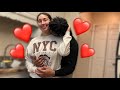 RANDOMLY HUGGING MY GIRLFRIEND FROM BEHIND TO SEE HER REACTION GONE RIGHT VLOGMAS DAY 5