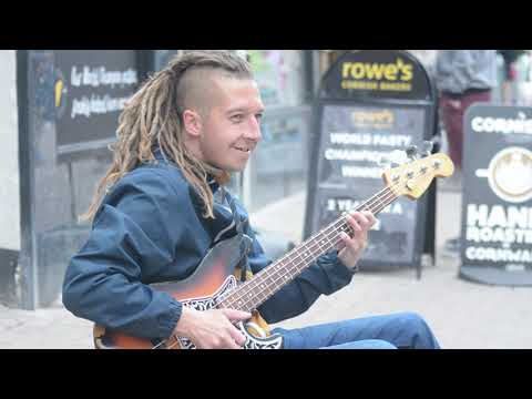 Dr Funk "Drop D" Marcus Miller Inspired 🎸Amazing Bass Street Sessions Performance 📍Newquay VERSION 2