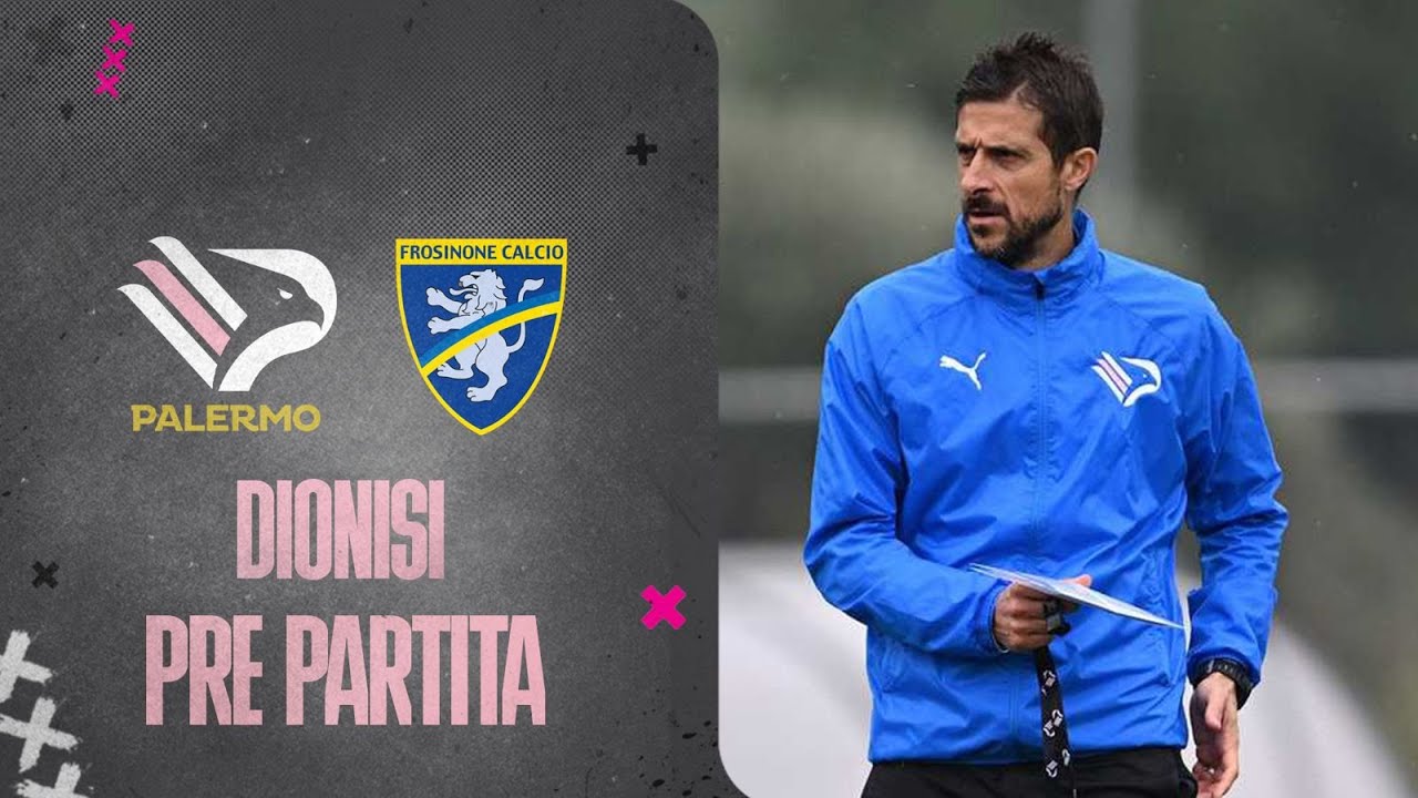 VIDEO Palermo-Frosinone, Dionisi in conferenza stampa