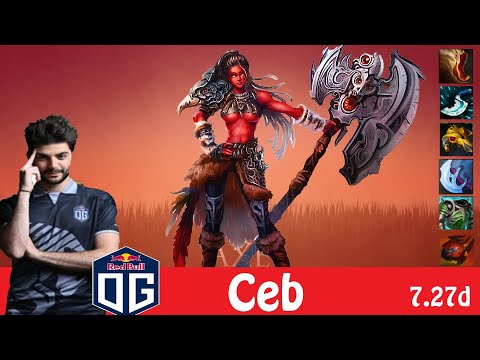[DOTA 2] OG.Ceb the AXE [OFFLANE] [7.27D]
