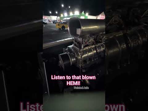 Blown HEMI CORONET #twistedaxlemotorsports #cars #mopar #moparornocar #musclecars #classiccars