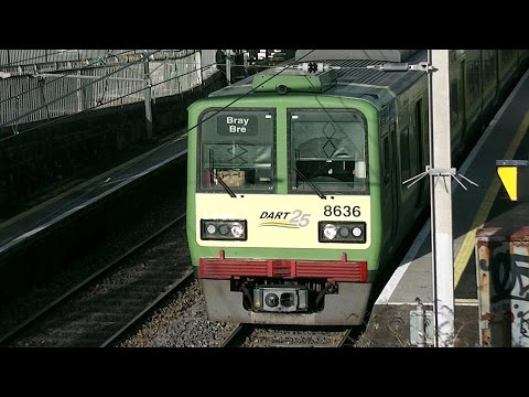 IE 8520 Class Dart Train number 8636 - Blackrock Station, Dublin