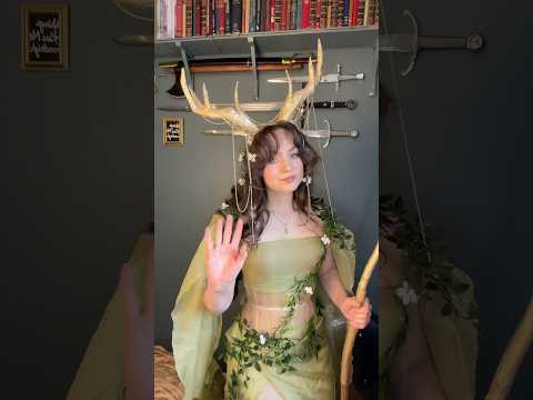 Forest faery 🌿 Mesh corset by @perfectcorsetnyc8544 ✨ #forestfairy #cosplay