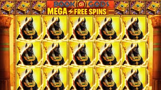 INSANE BIG WIN on Book of Gods Slot 💥 Huge Free Spins & Mega Bonus Feature!