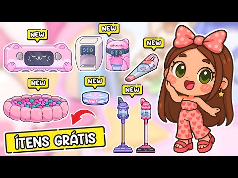 COMO CONSEGUIR ÍTENS GRÁTIS NO AVATAR WORLD 😱 - Aninha Games