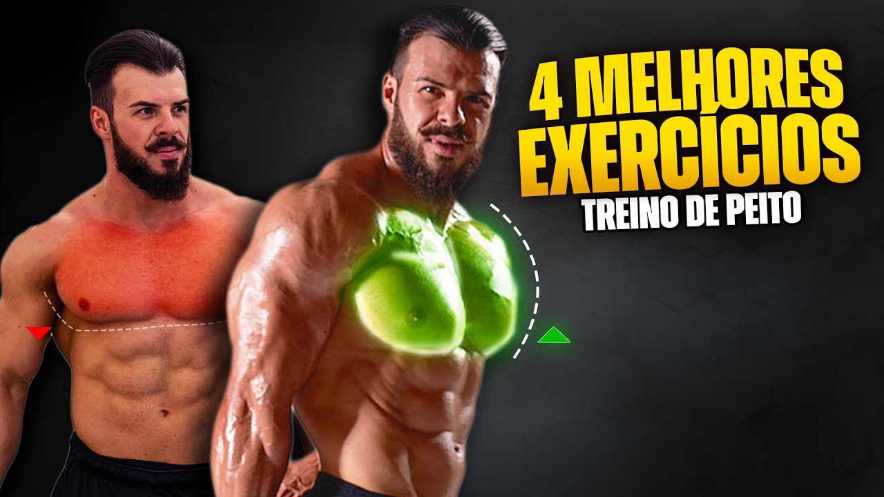 4 EXERCÍCIOS OBRIGATÓRIOS PARA SEU TREINO DE PEITO