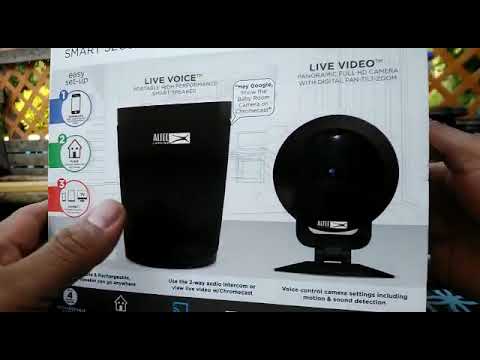 👽new ALTEC VOICE ACTIVA TED smart security system