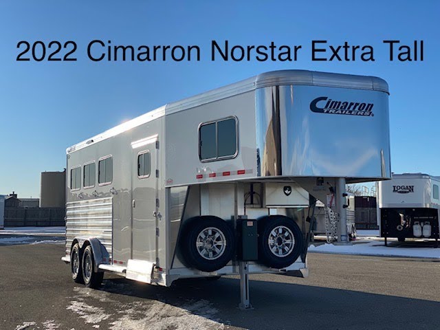 Preview image of 2022 Custom #Cimarrontrailers Extra Tall Norstar 3 Horse Gooseneck youtube video