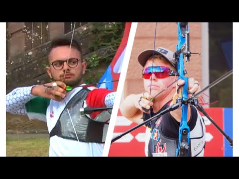 Mathias Kramer v Matto Balsamo – recurve under 21 men bronze | Lilleshall 2022 Youth Championships