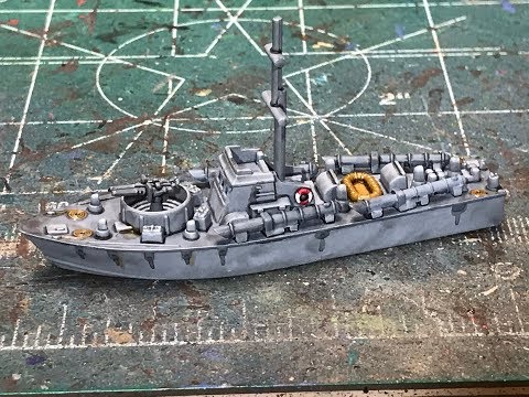 Painting Vosper MTBs for Cruel Seas