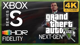 [4K/HDR] Grand Theft Auto V (GTA 5) Next-gen FIDELITY / Xbox Series S Gameplay