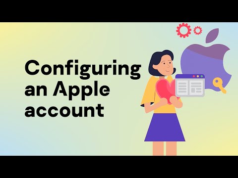Personal data protection: Configuring an Apple account