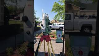 Leica TCRP1203 plus Robotic Total Station + Leica CS15 Field Controller , Leica RH15 Radio Handle