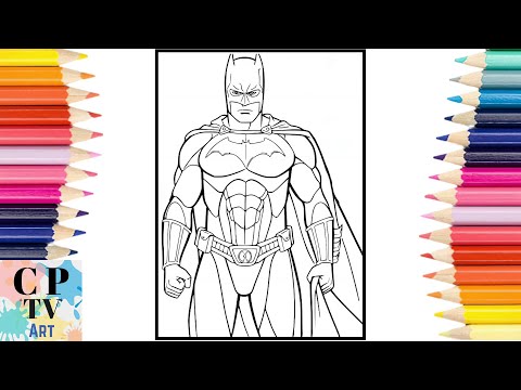 Batman  Coloring Pages/Superheroin Action - Coloring/Spektrem - Shine [NCS Release]
