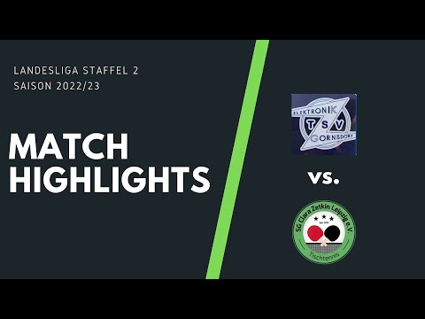 SG Clara Zetkin Leipzig - TSV Elektronik Gornsdorf II  (Landesliga Staffel 2, Saison 2022/23)