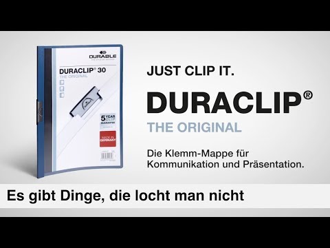 Artikelvideo 1 für DURABLE Klemmhefter weiß, 5 St., Artikelnummer 567685