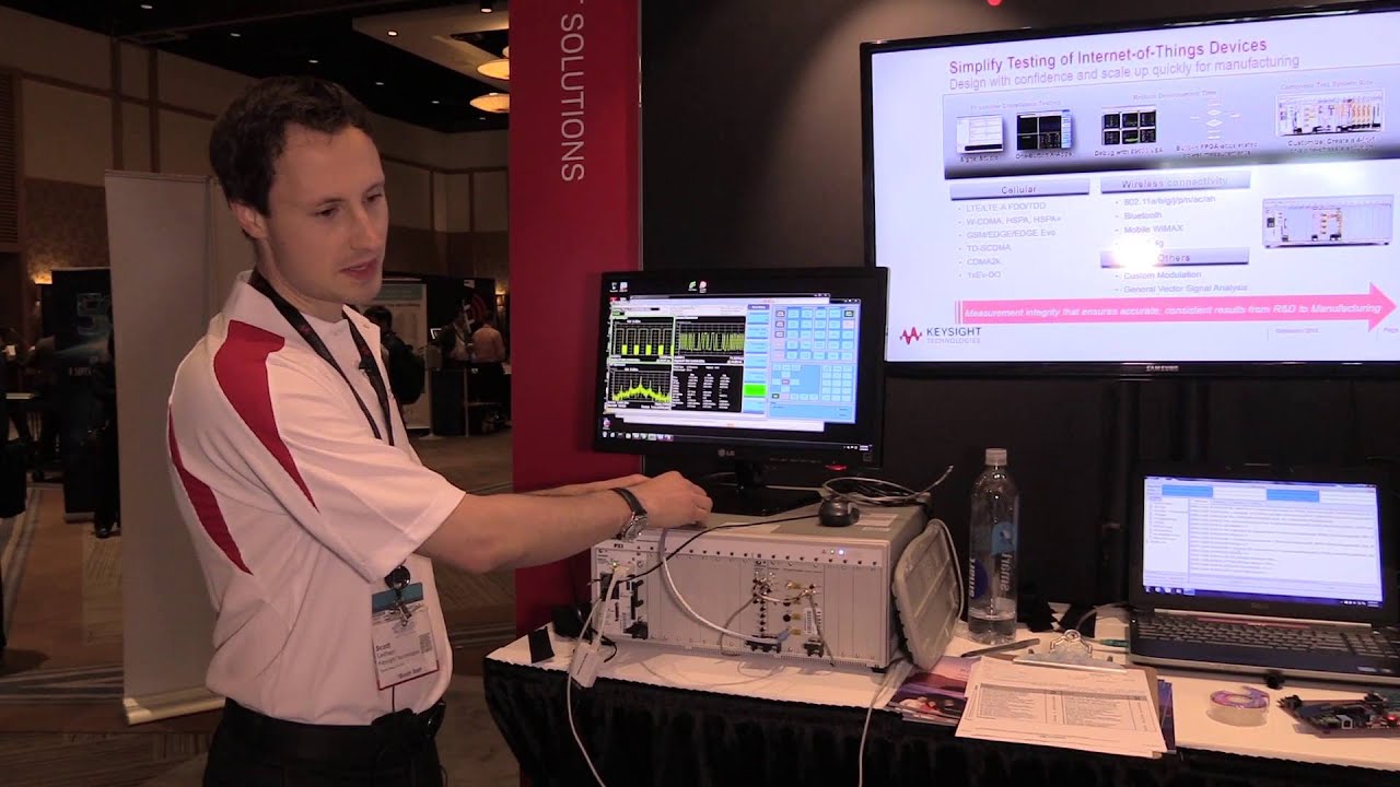 #Globecom: Keysight Technologies' IoT testing solutions