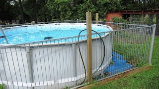 How to Quickly Drain an Above Ground Pool Without a Pump!