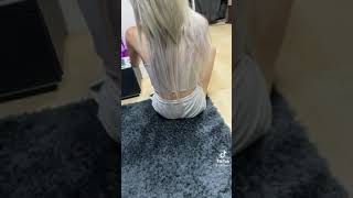 ギャルの綺麗な足