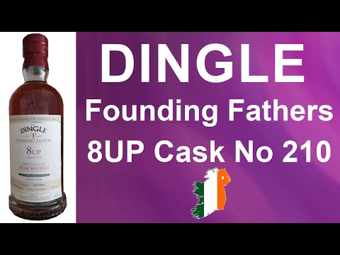 Dingle Founding Fathers 8UP Single Cask No 210 Irish Whiskey Review #322 from WhiskyJason