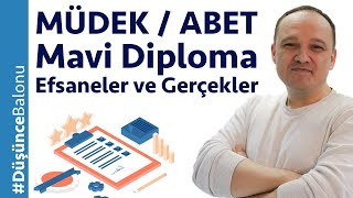 MÜDEK / ABET / Mavi Diploma Efsaneleri ve Gerçekleri