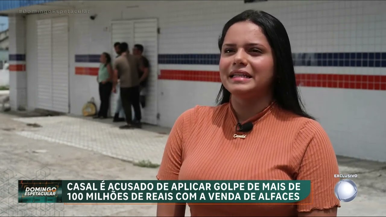 Casal é acusado de aplicar golpe de milhões com venda de alfaces