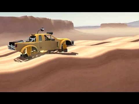 Desert Rush Trophy Truck in under 50 Seconds - MMX Hill Dash / Climb Racing