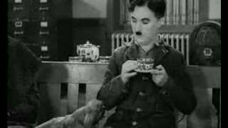 Charles Chaplin Coffee Drinking Video
